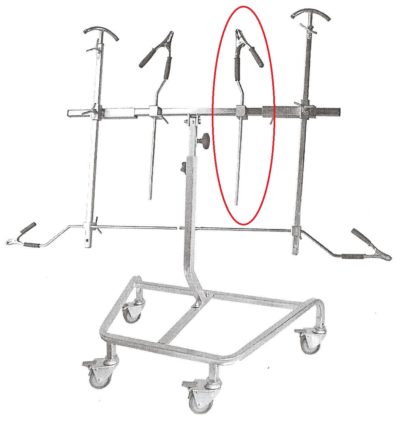 Zange K-200 für BUWO Universallackierständer